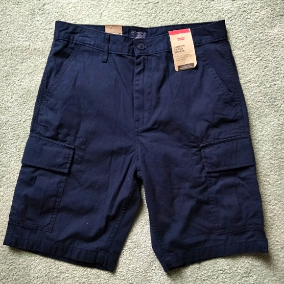 Levi's Other - NWT 29 Levi's Carrier Cargo Shorts Navy Blue NEW